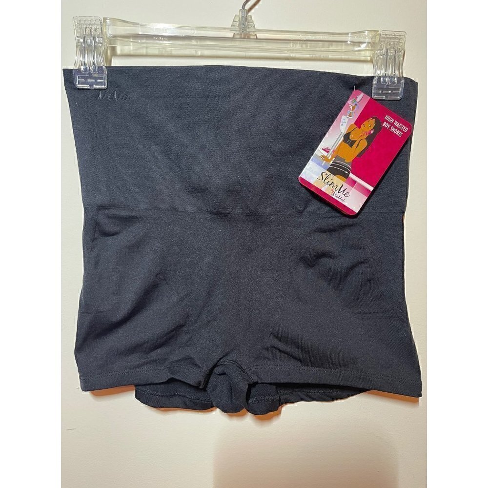 SlimeMe High-Waisted Shaping BoyshortsW/Maximum Control Panel to Firm Tummy